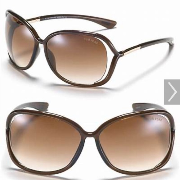 Tom Ford Accessories - Tom Ford Raquel Brown Sunglasses with case